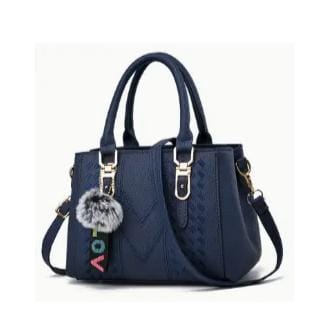 Bolso de mano mini de moda azul